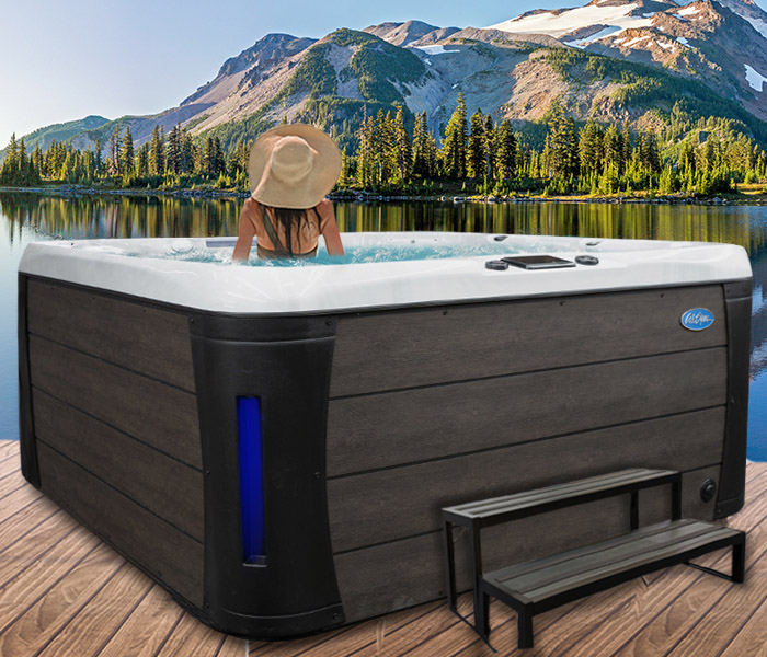 Calspas hot tub being used in a family setting - hot tubs spas for sale Woodstock